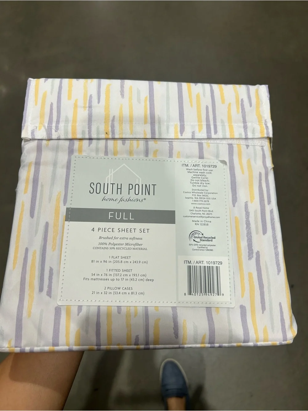 NWT South Point Full 4-Piece Sheet Set